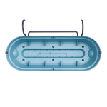 vibia campana balkonbak allin1 50cm vintage blauw